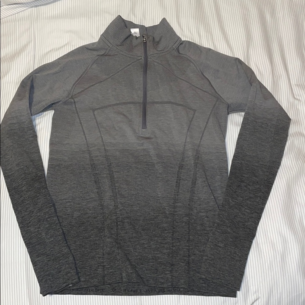 ivivva half zip work out top